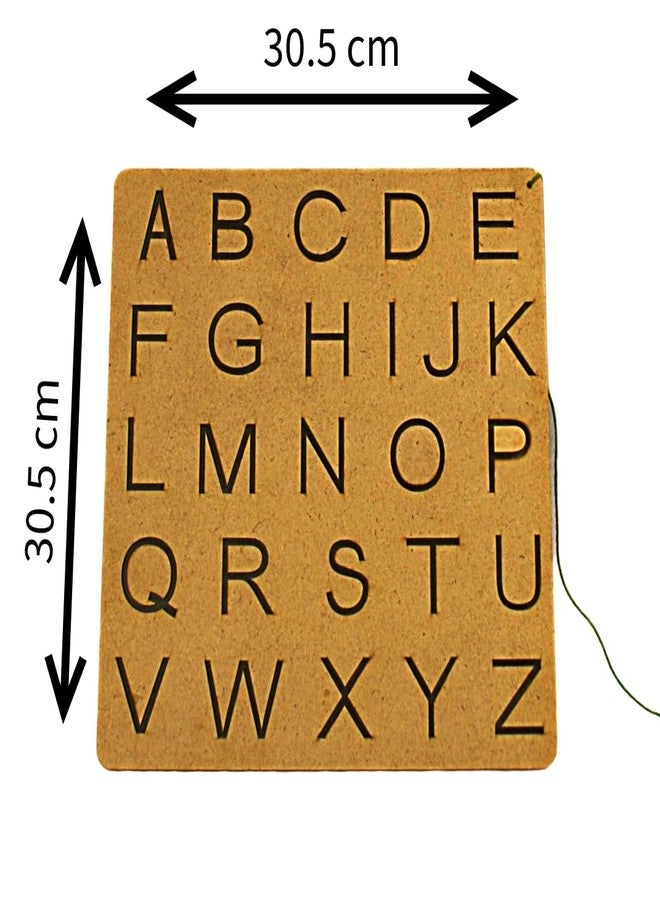 Techny Birds Technybirds Wooden Learning Combo Educational ABCD Board for Baby, Activity Toys for Toddlers & Preschoolers | ABCD Puzzle Set | Puzzle Toys for 2 Years Old Boys & Girls (Alphabets) - Image 4